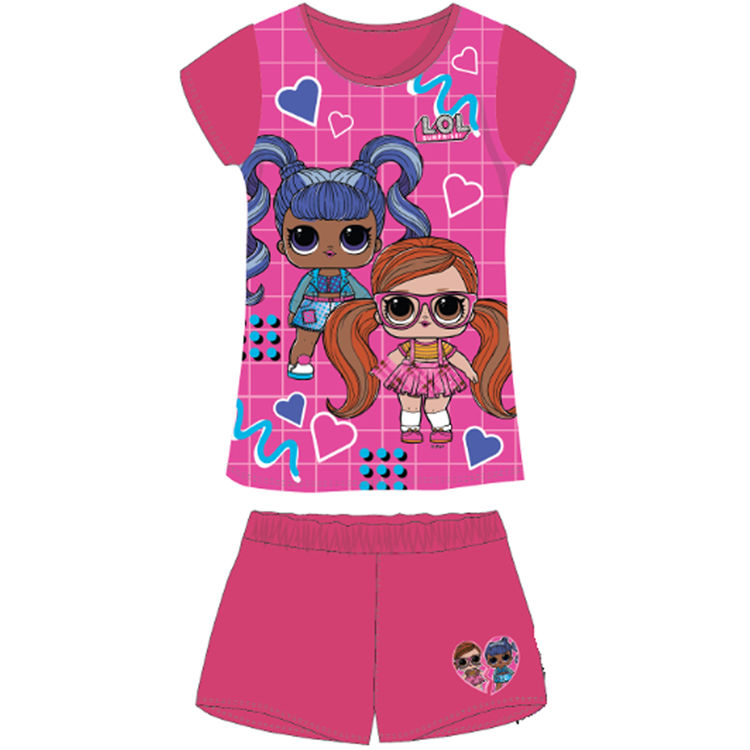 Picture of LOL210583- COTTOL LOL PYJAMA SHORT SLEEVE AND SHORTS